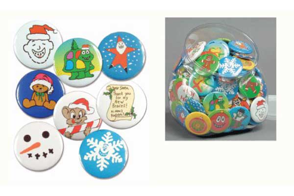 Holiday Mini Button