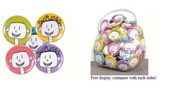 Kid Smiles Mini-Buttons