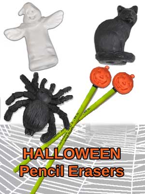 Halloween Erasers