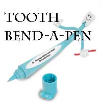 pen bend a tooth
