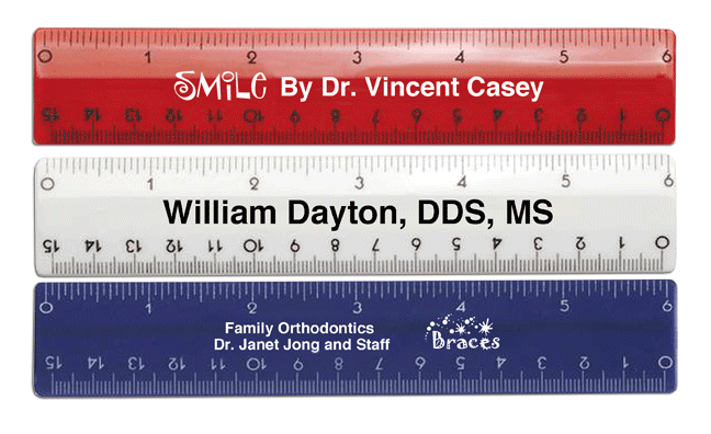 Vinyl ruler